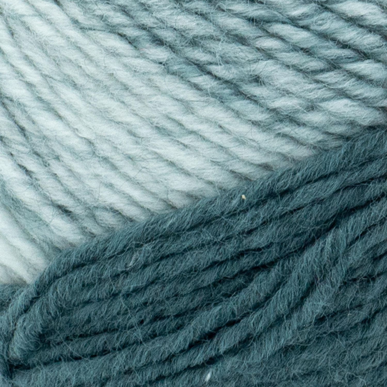 Fil Lion Brand Scarfie Gris Pâle/Pierre Bleue