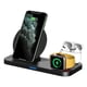 thumbnail image 1 of Soporte de carga inalámbrico 3 en 1 Compatible con Apple Watch y Airpods Pro, base de carga rápida para iPhone 12 pro, 11, Xs max, Xr, 1 of 8