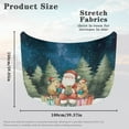 thumbnail image 7 of Uorisanigo Car Hood Cover Waterproof Sunproof Car Hood Wrap Blankets Stretchable Polyester Santa Claus Print Cars Hoods Cover for Trucks, Cars, SUV, or Van Decorations, 7 of 7