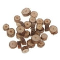 thumbnail image 4 of 100pcs Wooden Wood Log Slices Discs Mini Decorative Rustic Wedding Supplies, 4 of 8