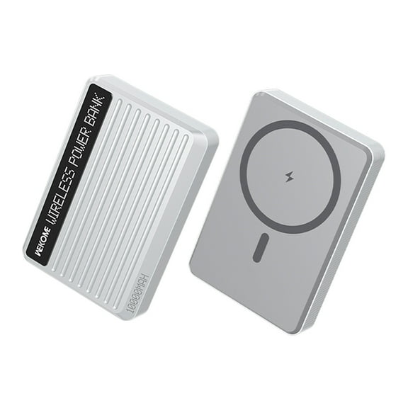 Banco de Energía WEKOME WP-81 10000mah Batería Externa 15w Carga Rápida Gris
