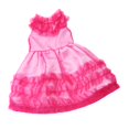 thumbnail image 3 of Ropa ñeca para muñecas de 18 pulgadas, vestido de encaje de cuello alto, apto para muñeca americana Zulema Vestido de princesa de muñeca, 3 of 4