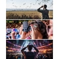 thumbnail image 6 of Tigebraver Digital Binoculars With Camera, 8X Digital Zoom, 2" LCD Display, 40MP Photo & 2.5K Video Recording, Includes 32GB SD Card For Concerts, Bird Watching & Outdoor Adventures, 6 of 7