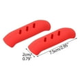 thumbnail image 2 of Tunhigl Universal Anti-Scald Pot Handle Covers - Heat-Resistant, Non-Slip Kitchen Grips for Frying Pans & Iron Pots, Multi-Functional Insulated Pan Handle Set Red, 2 of 5