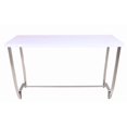 thumbnail image 3 of Topline Home Furnishings White Lacquer Sofa Table, 3 of 4