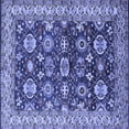 thumbnail image 1 of Ahgly Company Indoor Square Oriental Blue Industrial Area Rugs, 8' Square, 1 of 4