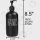 thumbnail image 5 of Juego de 2 Dispensadores de JabóN, Contiene un Dispensador de JabóN para Platos y un Dispensador de JabóN de Vidrio de 16 Oz con Bomba (Negro), 5 of 5
