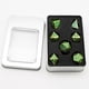 thumbnail image 3 of 7PCS Metal Dice, Heavy Solid Zinc Alloy Polyhedron Dice Set, 3 of 5