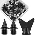 thumbnail image 2 of 100 Pcs Pointes de Piste en Acier Résistantes à l'Usure Pointes de Chaussures de Sport Antidérapantes Légères avec Clé à Pointe pour Course Randonnée Saut en Hauteur Cross Country, 2 of 11