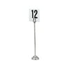 Adcraft DCH-12 12" Stainless Steel Number Stand