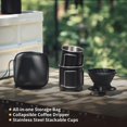 thumbnail image 2 of Vandroop - Juego de cafetera portátil de silicona plegable, perfecto para viajes, camping, hogar (ta, 2 of 7