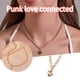 thumbnail image 1 of Collar con colgante de corazón con cadena gruesa estilo punk y personalidad, 1 of 2