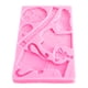 thumbnail image 4 of Trofeo de fútbol moldes de silicona, molde de chocolate de pastel reutilizable fácil de limpiar sin palanca de alimentos antibedes rosa para la cocina, 4 of 7