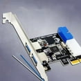 thumbnail image 4 of Ssu Desktop Usb 3.0 PCI-E Expansion Card Adapter with Front 20pin Interface 2 Port Usb3.0 Hub Supports 5Gbps, 4 of 8