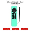 thumbnail image 4 of Para Apple TV 4K Cases Funda de control remoto de silicona suave a prueba de polvo portátil Skin FLhrweasw  El nuevo, 4 of 6