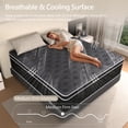 thumbnail image 3 of Doudter 12 inch Twin Mattress, Memory Foam Hybrid Mattresses in a Box with Individual Pocket Spring, Pressure Relief & Motion Isolation & CertiPUR-US, 3 of 8