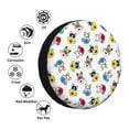 thumbnail image 4 of Kdxio Spare Tire Cover for RV Trailer, Waterproof Wheel Cover,Camper Spare Tire Cover Fit for Rv SUV Truck Travel Trailer 15 inch-French Bulldog With Coffee Cup, 4 of 8