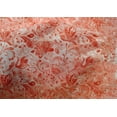 thumbnail image 4 of oneOone Cotton Silk Orange Fabric Water Color Sewing Material Print Fabric By The Yard 42 Inch Wide-X9Q, 4 of 4