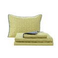 thumbnail image 2 of Lindon Reversible 3-Piece Quilt Set Raffia/Moonlight Blue King, 2 of 2
