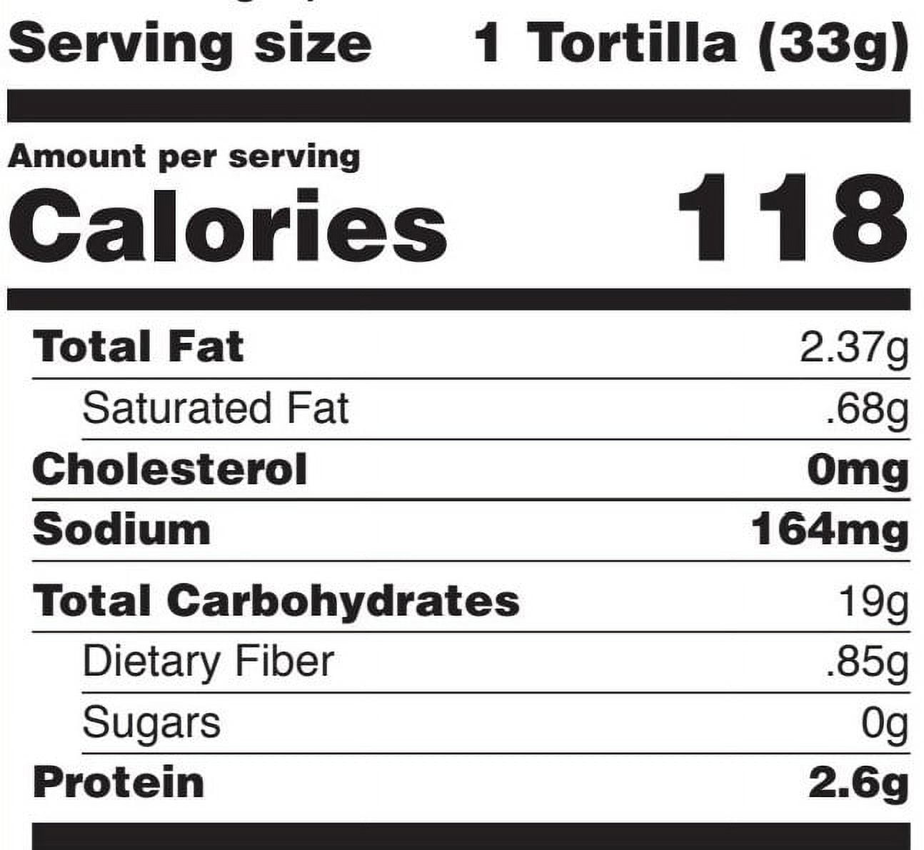 Rodriguez Homemade Flour 6" Tortillas, 12 ct