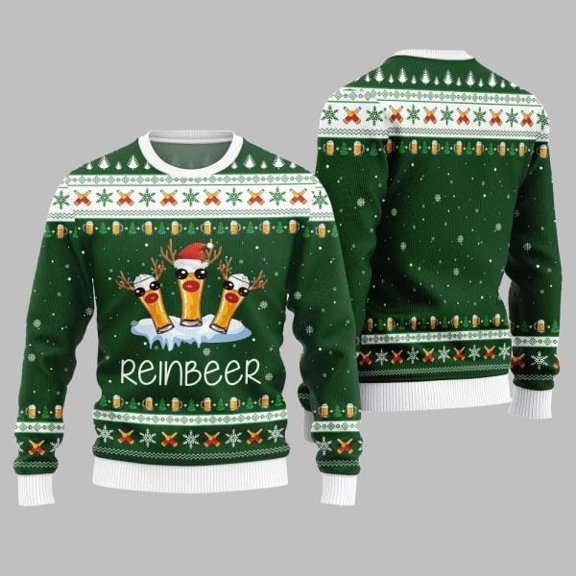 2025 Christmas Reinbeer Ugly Christmas Sweater
