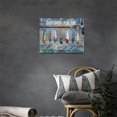 thumbnail image 3 of Nautical Wall Art Inspirational Scripture Fish Pictures Fishing Wall Decor Motivational God Says You Are Picture Canvas Painting Prints Framed Artwork Decor for Bedroom Bathroom Living Room 12"x16", 3 of 6