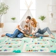 thumbnail image 6 of Sorbus Foldable Baby Play Mat, Kids Foam Mats for Floor with Travel Bag - Waterproof Foldable Play Mats for Babies, Infants, Toddlers, and Kids Playtime & Tummy Time - 78" x 70" x 0.4", 6 of 6