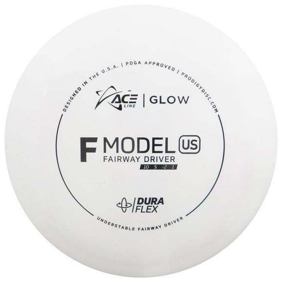 Prodigy Ace Line Glow DuraFlex F Model US Fairway Driver Golf Disc