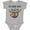 AC-Heather Grey, variant on Inktastic My Great Aunt Loves Me Cute Sloth and Baby Boys or Girls Baby Bodysuit