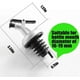 thumbnail image 5 of 5Pcs Olive Oil Pour Spouts Bottle with Rubber Stopper,Wine Spout Dispenser Dosing Cap Silver, 5 of 5