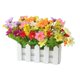 thumbnail image 5 of Conjunto de flores artificiales para sala de estar, ventana, decoración de bodas, restaurante de flores, cibercafé, diseño de exposición inmobiliaria, bonsái de flores artificiales, 5 of 5