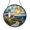 Acrylic 3.5 Inch, variant on Lighthouse Coastal Scene Stained Glass Style Suncatcher – Home Decor