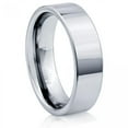 thumbnail image 1 of 7Mm Wide- Flat High Polish Tungsten Ring, 1 of 2