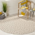 thumbnail image 2 of SAFAVIEH Montauk Raeyln Geometric Cotton Area Rug, Grey/Ivory, 4' x 6', 2 of 10