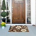 thumbnail image 5 of Yayeee Doormat for Indoor Entrance 32" x 20" Non Slippery Floor Rug, Brown Floral, 5 of 8