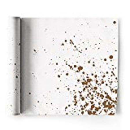 MY DRAP Linen Luncheon Napkins  Golden Splash!  12 pieces