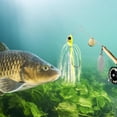 thumbnail image 3 of TIELUTT 12g/18g Weedless Spinnerbaits Metal Composite Xfinity Baitcaster Combo round Baitcaster Reels Baitcaster Rod and Reel Combo Baitcaster Rod and Reel Baitcaster Rod and Reel Combo Right Handed, 3 of 5
