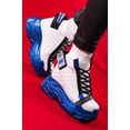 thumbnail image 4 of Tenis Sneakers Casual Plataforma para Mujer Anthony Wang Blueberry 08 White, 4 of 4
