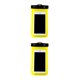 thumbnail image 4 of Greeniant Bolsa impermeable Universal para teléfono, bolsa a prueba de agua para móvil de menos de 5,8 pulgadas, funda de PVC para , , y Amarillo 2Conjunto, 4 of 6
