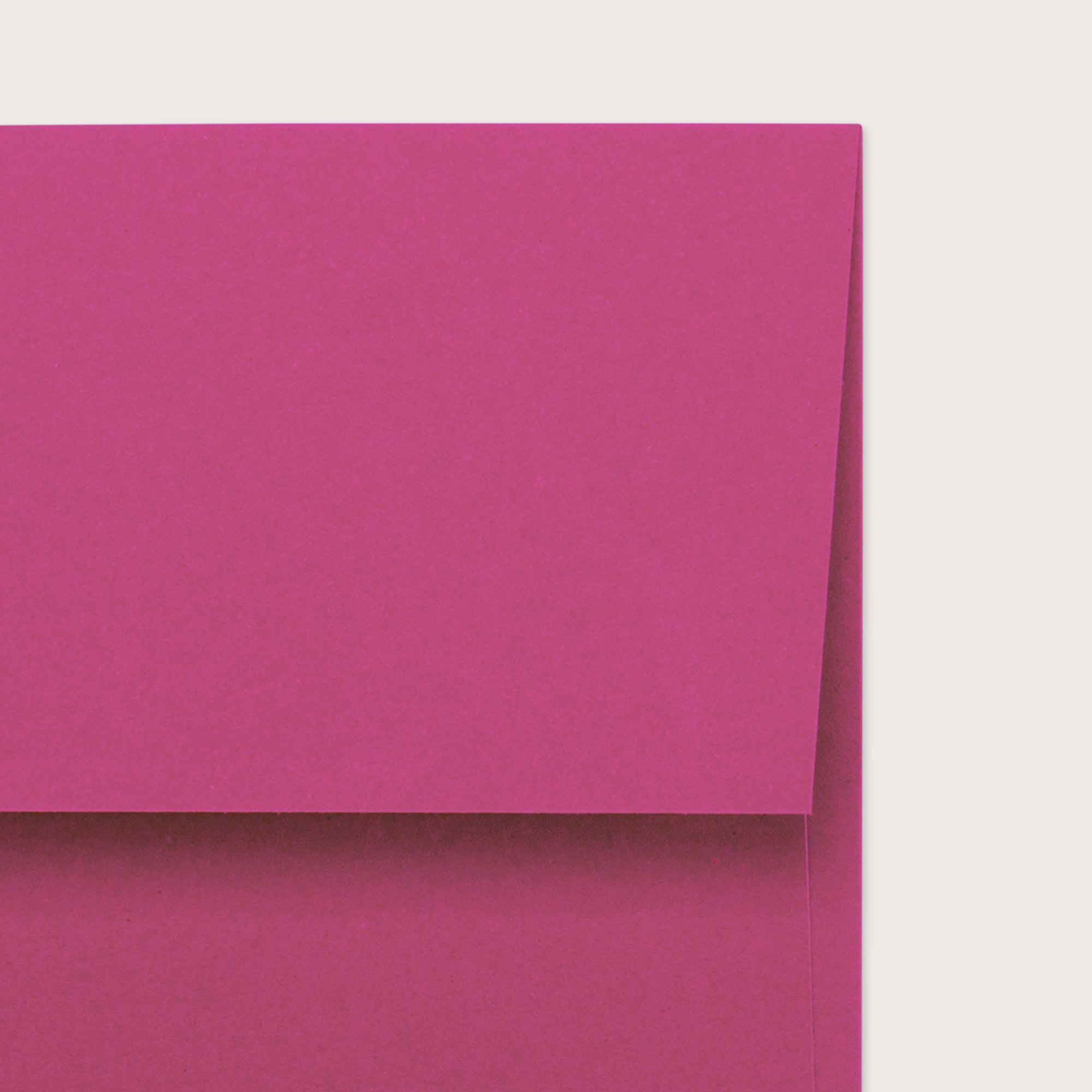 LUXPaper A7 Invitation Envelopes, 5 1/4 x 7 1/4, Magenta, 500/Pack