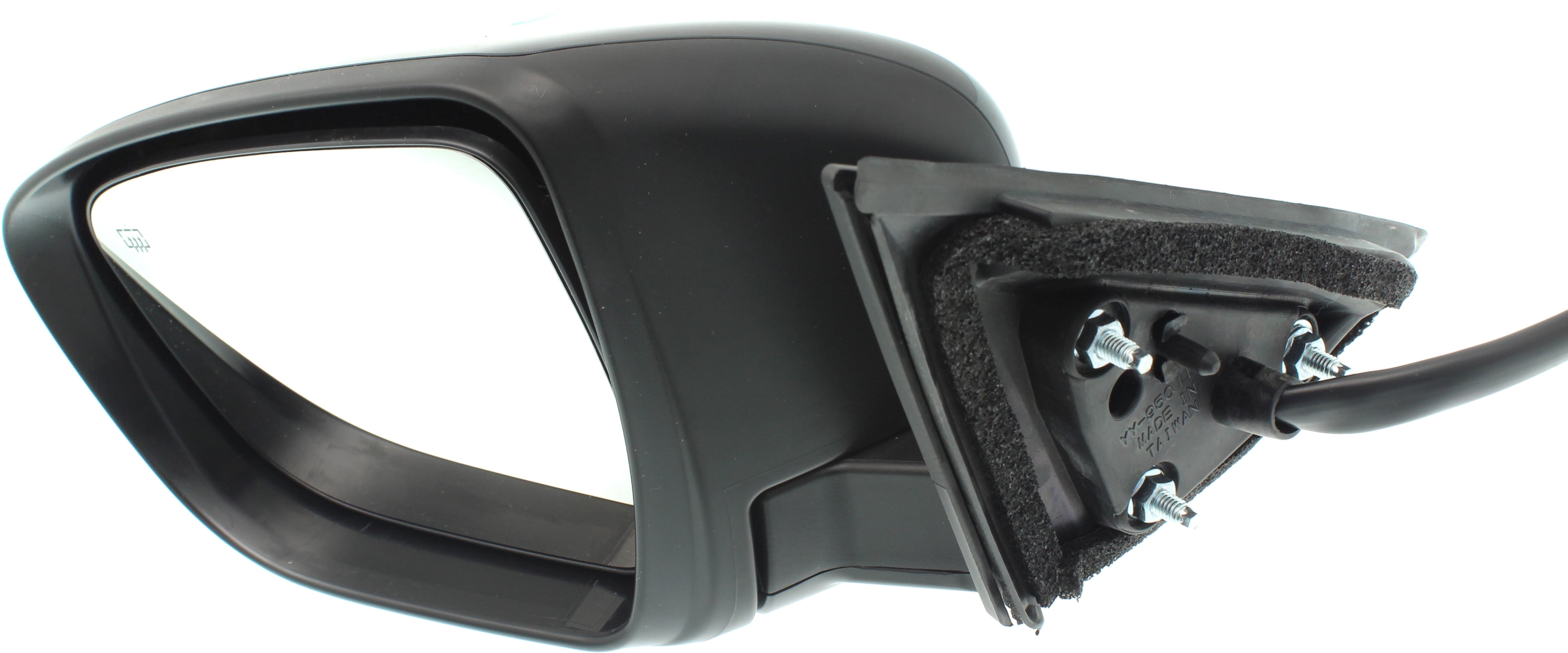 Mirror Compatible With 2014-2016 Nissan Rogue Left Driver Side Heated Auto-Dimming In-housing Signal Light Paintable Kool-Vue