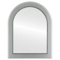 thumbnail image 4 of OVALCREST Yates Framed Vanity Mirror - Crescent Cathedral - 28.4x36.4 Silver, 4 of 5