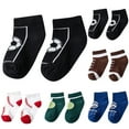 thumbnail image 4 of Lroveb Toddler Crew Socks for Girls and Boys Children Socks Fashion Trend New Pattern Football Baseball Summer Thin Comfortable Cute Socks, 4 of 8