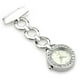 thumbnail image 3 of Cristal Rhinestone Enfermera Reloj Broche Pin Fob Reloj Movimiento Sunnimix reloj de enfermera, 3 of 5
