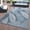 BLUE, variant on World Rug Gallery Distressed Palm Leaves Textured Flat Weave Indoor/Outdoor Area Rug - BLUE 7'10"X10'