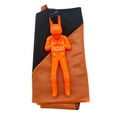 thumbnail image 1 of SIYTUAU Hand Thrown Parachute Toy 8.3X6.7X2 Inches Orange Nylon Durable Construction For Repeated Use - Flight Training Toy Orange, 1 of 3