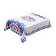 thumbnail image 1 of TOWED22 Independence Day Table Cloth Coffee Table Table Cloth Holiday Decoration Cloth Cotton Linen 70x70cm(D), 1 of 5