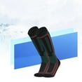 thumbnail image 3 of WREESH Men Knee High Socks Ski Socks Socks And Winter Thickened Warm Sweat Absorption Warm Ski Outdoor Sports Thickened Hiking Factory Green, 3 of 3