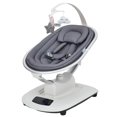 thumbnail image 1 of Yeshouse columpio eléctrico para bebés, 5 movimientos relajantes y velocidades, control remoto, reclinable, arnés de 5 puntos, 8 melodías y sonidos, 1 of 7