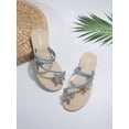 thumbnail image 2 of Summer Lightweight & Comfortable Eva Beach & Vacation Heart Decor Flat Slippers, 2 of 4